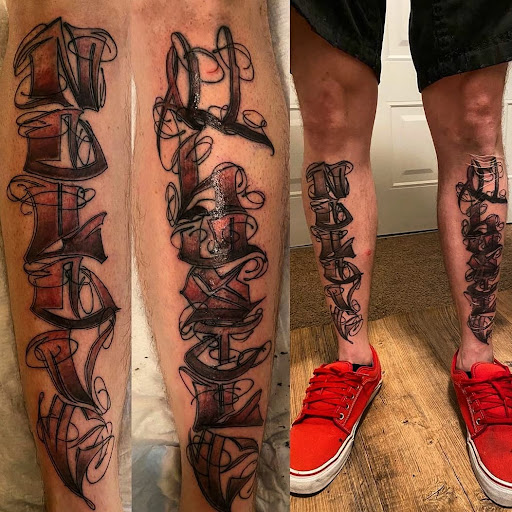 Explore military dog tag tattoo ideas, creative tattoo ideas in Vancouver, available at Studio X Tattoos & Piercings