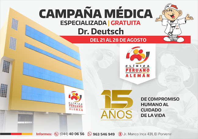 Opiniones de Centro Medico Peruano Aleman en Víctor Larco Herrera - Médico