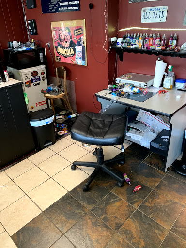 Explore polar bear tattoo ideas, creative tattoo ideas in Roanoke, available at RailYard INK