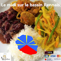 Plats et boissons du Restaurant de plats à emporter Foodtruck Traiteur Le Rougailleur Cuisine Créole Bretagne à Cesson-Sévigné - n°1