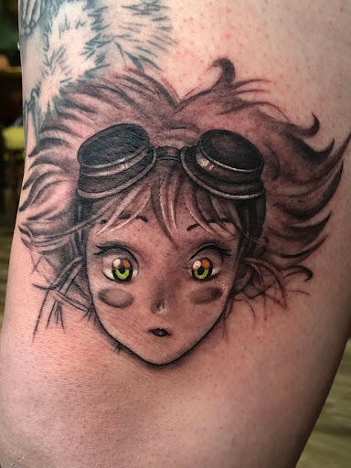 Explore cover up star tattoo ideas, creative tattoo ideas in New Philadelphia, available at My Museum Tattoo Studio