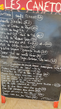 LES CANETONS à La Baule-Escoublac menu
