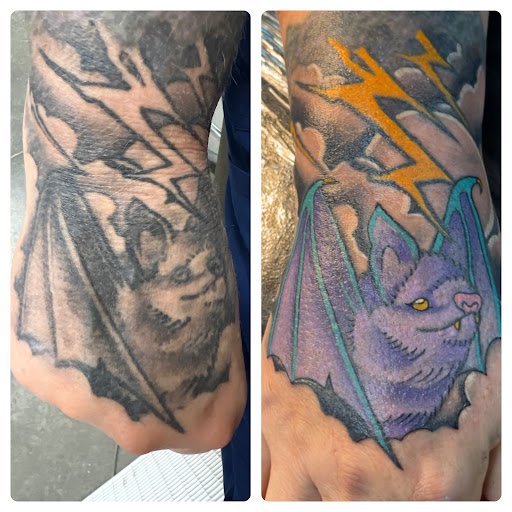 Explore sibling tattoo ideas for 4, creative tattoo ideas in Prescott Valley, available at Ink Dreamz Tattoo Studio