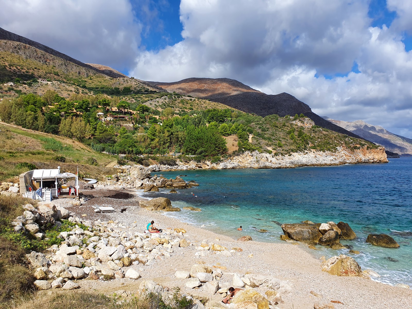 Photo de Cala Mazzo di Sciacca zone des équipements