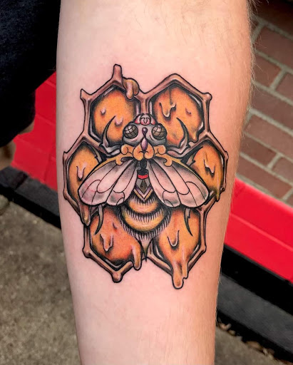 Explore daughter name tattoo ideas, creative tattoo ideas in Marietta, available at Monkeys Uncle Tattoo