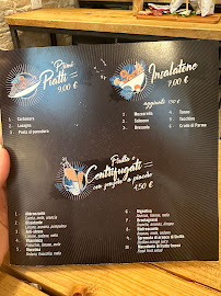 Restauration rapide Cesarino à Milan (le menu)