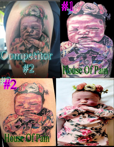 Explore eating disorder tattoo ideas, creative tattoo ideas in Rockford, available at House Of Pain Tattoo co.