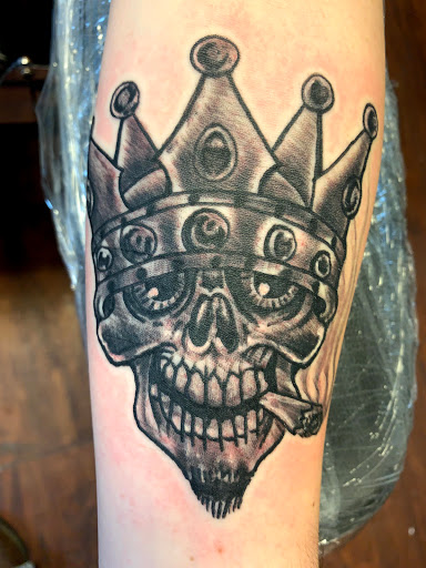 Explore fortnite tattoo ideas, creative tattoo ideas in Seymour, available at American Gypsy Tattoo Corp.