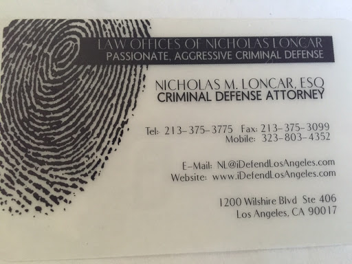 Criminal Justice Attorney «Law Offices of Nicholas Loncar», reviews and photos