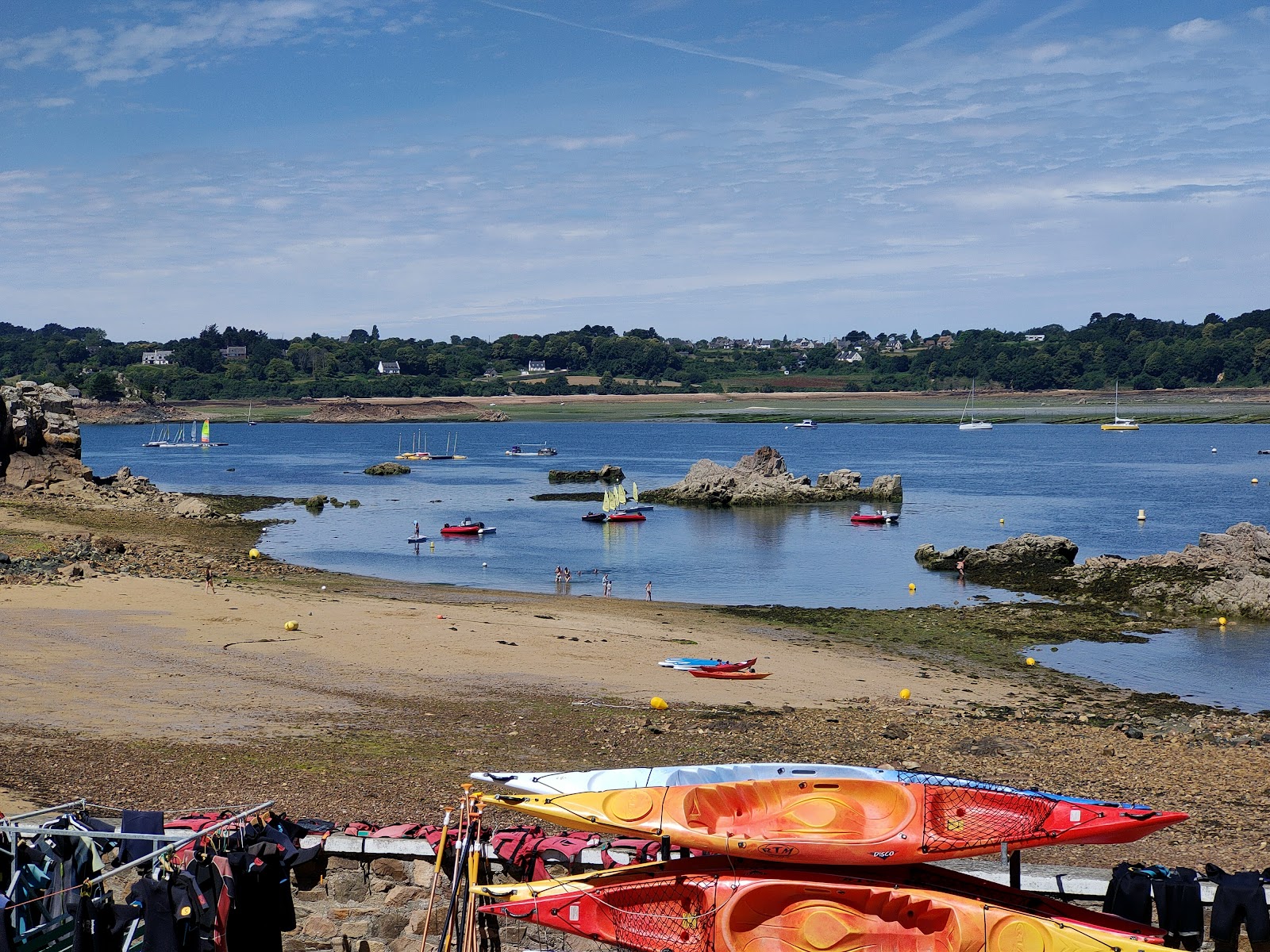 Photo de Roc'h Hir Beach zone des équipements