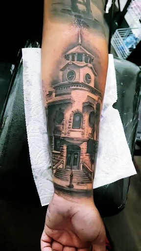 Explore logging tattoo ideas, creative tattoo ideas in San Jose, available at Ex Nihilo Tattoo