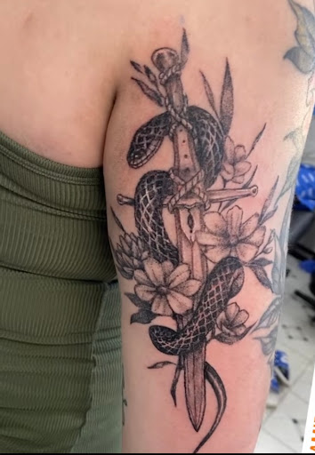 Explore script tattoo ideas female, creative tattoo ideas in El Paso, available at R&R tattoo and piercing studio