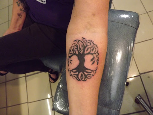 Explore colombia tattoo ideas, creative tattoo ideas in Princeton, available at Custom Dreams Tattooing and Body Piercing