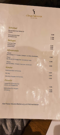 Wingertsknorze Inh. Martin Sabol à Oestrich-Winkel menu