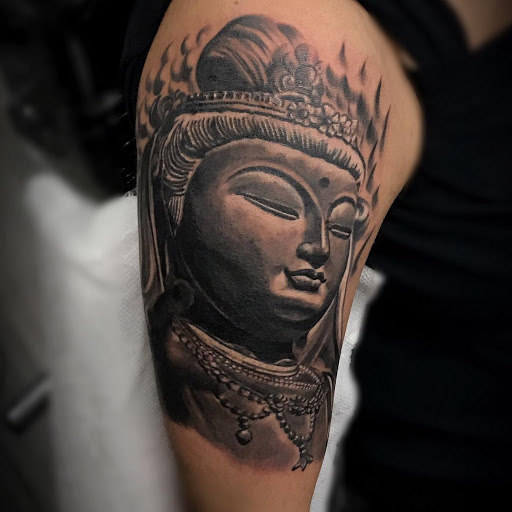 Explore mulan tattoo ideas, creative tattoo ideas in Miami, available at Inkaholik Tattoos