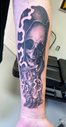 Explore wild idea tattoo, creative tattoo ideas in Marietta, available at Monkeys Uncle Tattoo