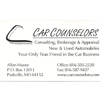 Car Counselors - Appraisals and Consulting - Photo 5 - Car repair in Parkville, MO, Kansas City