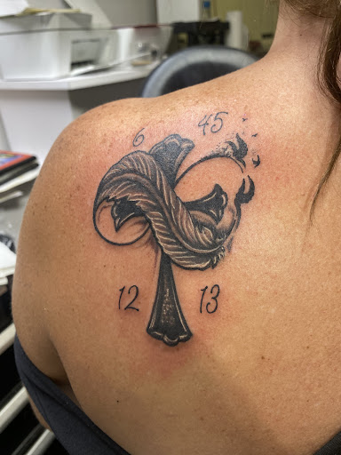 Explore pet memory tattoo ideas, creative tattoo ideas in Tampa, available at Creative Stain LLC