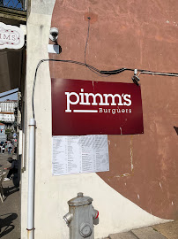 Pimms Café à Porto menu