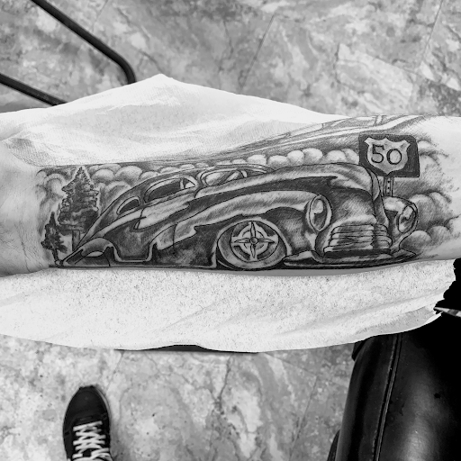 Explore tattoo ideas lettering, creative tattoo ideas in Seymour, available at American Gypsy Tattoo Corp.