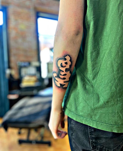 Explore bike tattoo ideas, creative tattoo ideas in Belgrade, available at The Loyal Sparrow Tattoo and Piercing