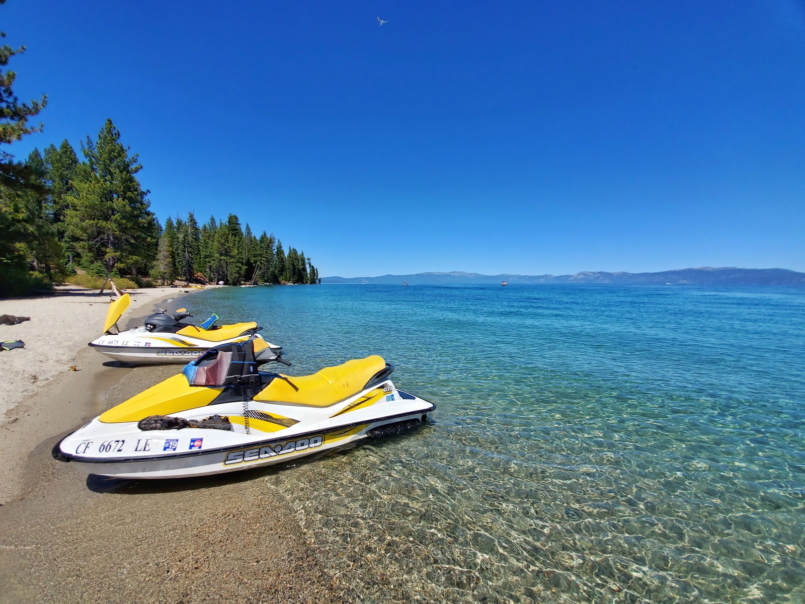 Photo of Sugar Pine Point Beach with turquoise pure water surface