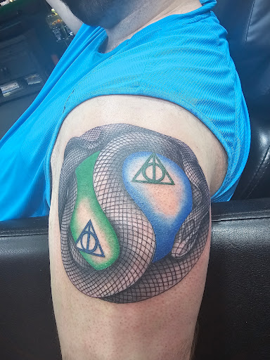 Explore cool face tattoos ideas, creative tattoo ideas in Las Cruces, available at Irish Ink Tattoo