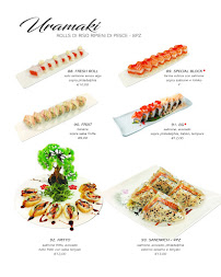 Menu du Yuki Sushi Borgetto-Partinico à Borgetto