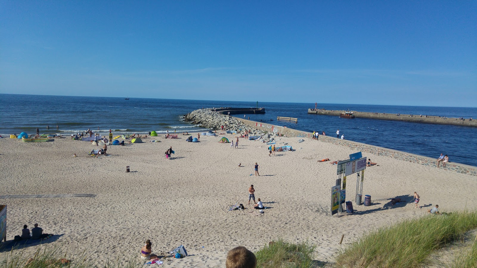 Photo de Western Ustka Beach zone des équipements