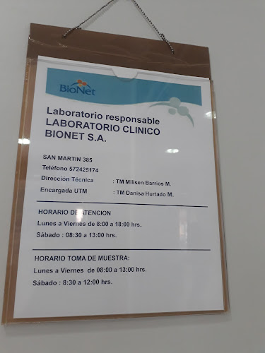 Opiniones de BioNet en Iquique - Médico