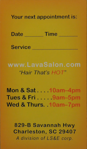 Hair Salon «Lava Salon», reviews and photos, 811 Savannah Hwy # B, Charleston, SC 29407, USA