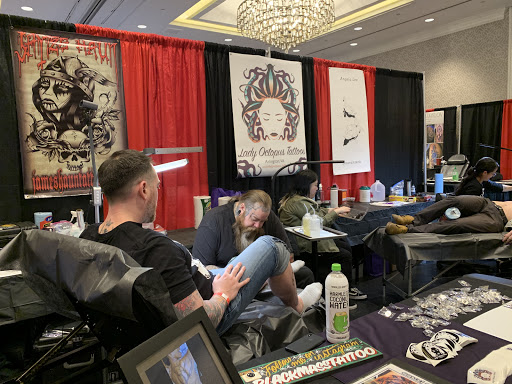 Explore simple skull tattoo ideas, creative tattoo ideas in Arlington, available at Lady Octopus Tattoos