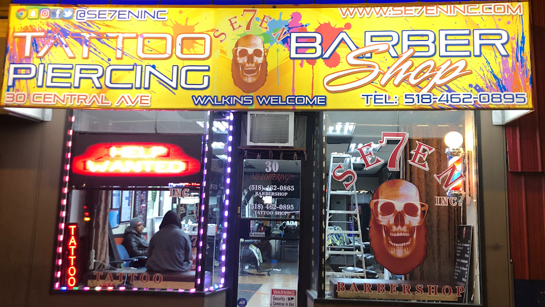 Se7en Inc. Tattoo, Barbershop, Piercing, Salon