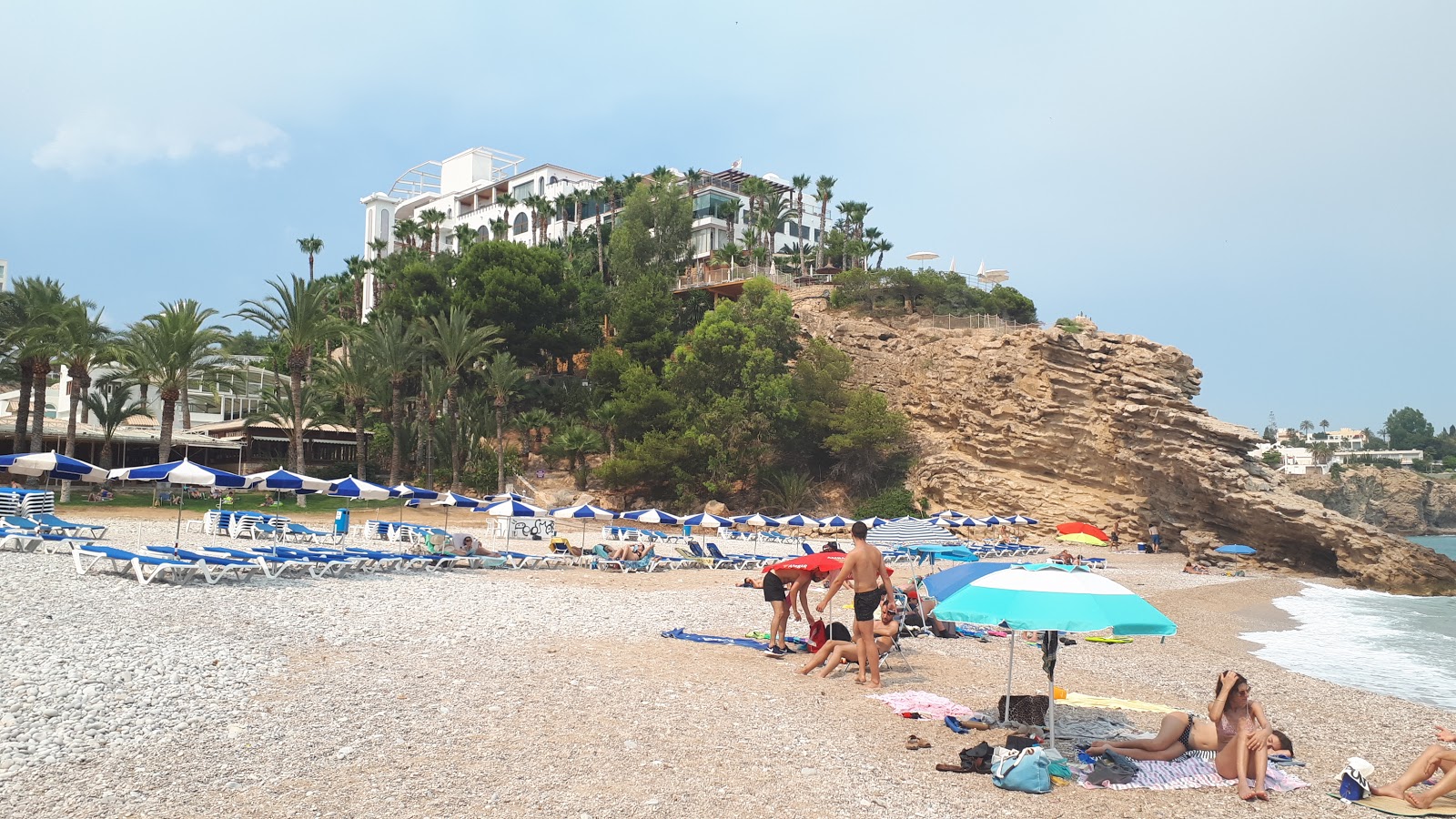Photo of Playa la Caleta amenities area