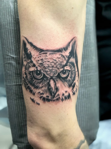Explore biker tattoo ideas, creative tattoo ideas in North Salt Lake, available at Saber House Tattoo