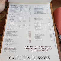 Restaurant français Café De La Crêche à Lyon (le menu)