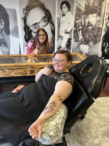 Explore day of the dead tattoo ideas, creative tattoo ideas in Seymour, available at American Gypsy Tattoo Corp.