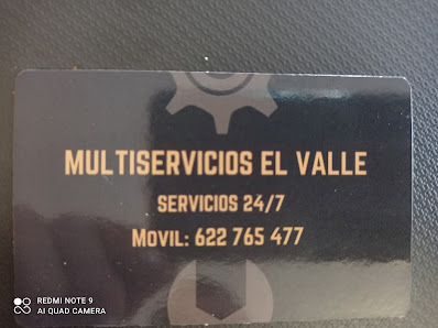 Multiservicios el valle Carrer Barranquet, 03516 Benimantell, Alicante, España