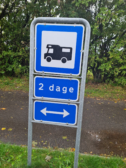 Parkeringsplads for autocamper
