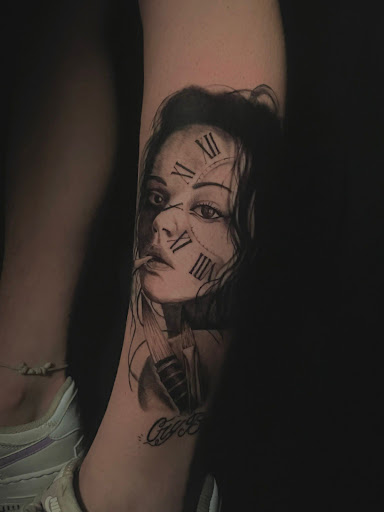 Explore la catrina tattoo ideas, creative tattoo ideas in San Diego, available at High Class Tattoo SD