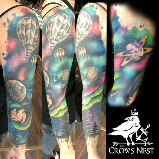 Find under breast tattoo ideas for your next unique tattoo in Dubuque at The Crows Nest