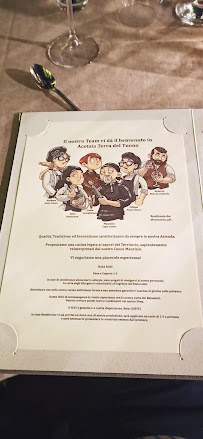 Acetaia Terra del Tuono à Corticella menu