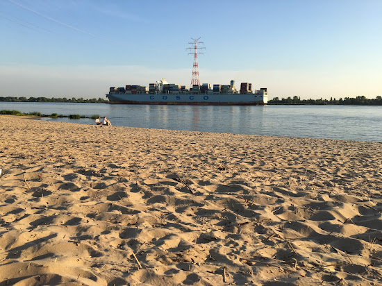 Hetlinger Schanze Strand