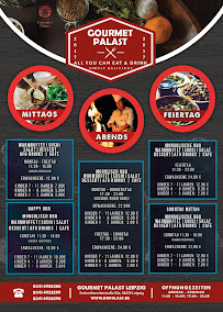 Menu du Gopalast Leipzig à Leipzig