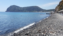 Fotografie cu White Beach -Lido înconjurat de munți