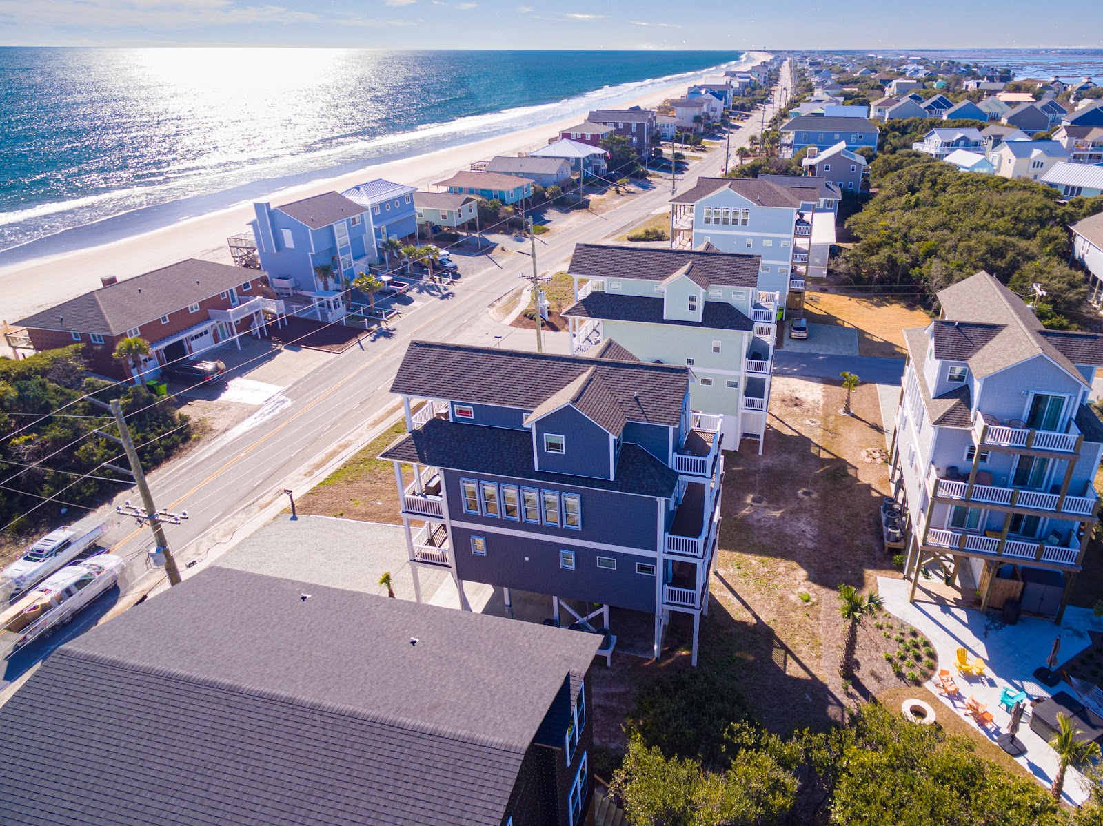 Foto de Surf City beach y el asentamiento