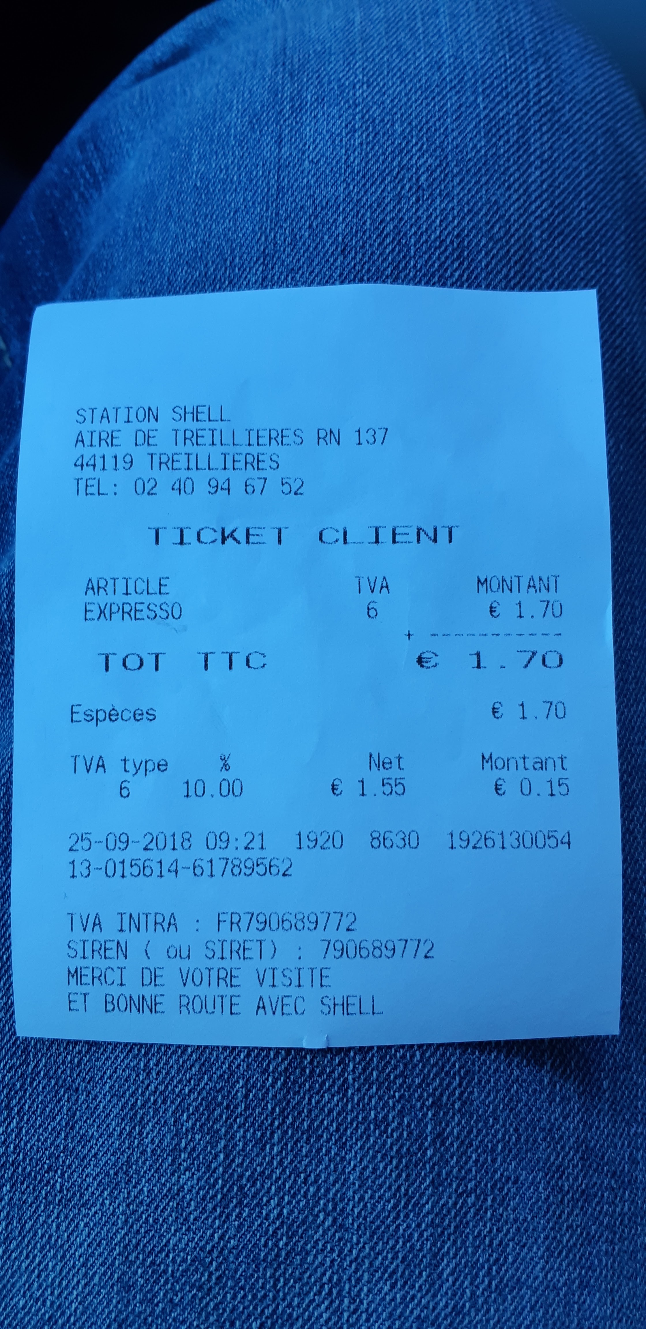 Photo n° 1 de l'avis de Renaud.e fait le 25/09/2018 à 07:27