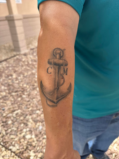 Explore book tattoo ideas for females, creative tattoo ideas in El Paso, available at American Tattoo Society of Ft Bliss