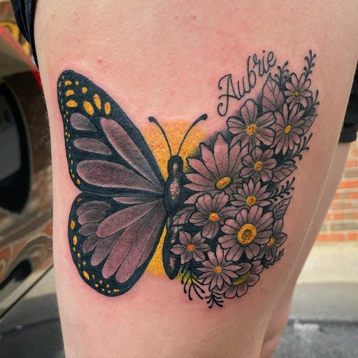 Explore bro tattoos ideas, creative tattoo ideas in Calhoun, available at A Sailors Grave Tattoo Parlor