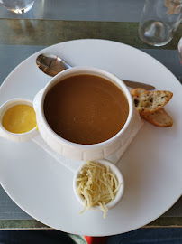 Soupe de potiron du Restaurant français La Baie des Moules à Cavalaire-sur-Mer - n°5